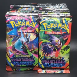 36x Phantasmal Flames Booster Packs - English Pokemon TCG - New & Sealed - Image 1