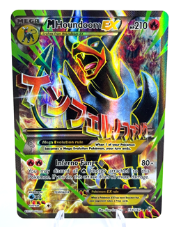 Mega Houndoom EX 154/162 - XY Breakthrough - Full Art - Pokemon - VLP - Image 1