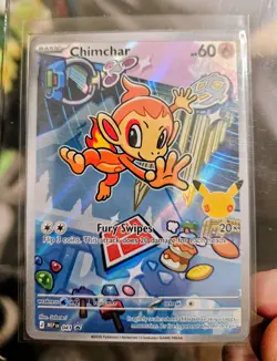 Chimchar 41 Black Star Promo Pokemon TCG NM/M - Image 1