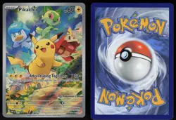 Pikachu (Pokemon Center Exclusive) 027 Scarlet & Violet Promo Promo Holo POKEMON - Image 3