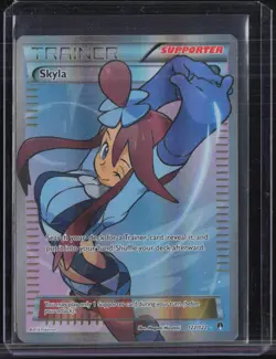 2016 Pokemon XY Breakpoint Full Art #122 Skyla - Image 1