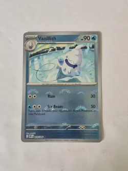 Vanillish (Poke Ball Pattern) 028/086 Holo Common White Flare Pokemon Holo NM - Image 1