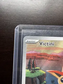 2025 Pokemon SV Black Star Promos SVP EN Victini #208 Illustration Collection - Image 3