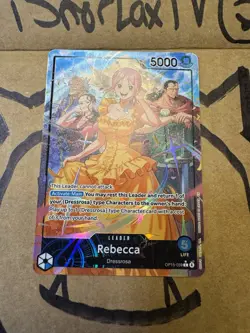 ONE PIECE - Rebecca OP15-039 Leader ALT ART | Adventure on Kami's Island - Image 1