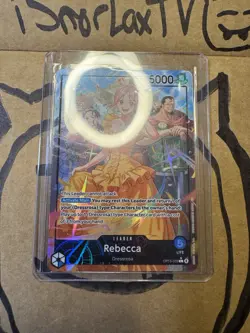 ONE PIECE - Rebecca OP15-039 Leader ALT ART | Adventure on Kami's Island - Image 5