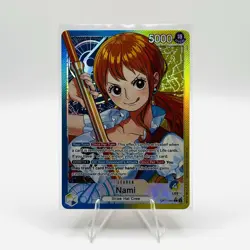 Nami - OP11-041 - Alt Art Leader - A Fist of Divine Speed - One Piece - English - Image 1