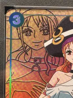 One Piece Paramount War 2023 English Nami OP02-036 SR Alt Art PSA 10 - Image 3