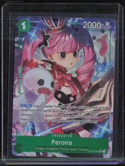 One Piece Alternate Art #OP12-034 Perona - Image 1