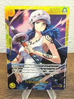 Trafalgar Law EB03-062 SEC Extra Booster Heroines Edition One Piece TCG - Image 1