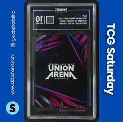 2025 UNION ARENA GODDESS OF VICTORY NIKKE RAPI SUPER RARE ALT ART TAG 10 - Image 2