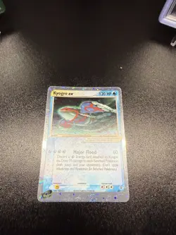 Pokemon TCG Kyogre EX 001 Card Nintendo Power Magazine Promo - Image 3