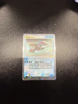 Pokemon TCG Kyogre EX 001 Card Nintendo Power Magazine Promo - Image 4