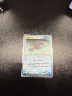 Pokemon TCG Kyogre EX 001 Card Nintendo Power Magazine Promo - Image 5