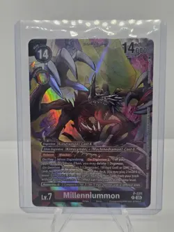 Digimon Card Game Millenniummon Time Stranger Box Topper Promo P-220 LP - Image 1