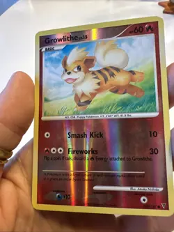 Pokemon TCG Card 2009 Supreme Victors - Growlithe 108/147 - Image 1