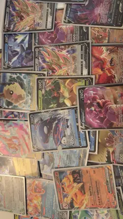 Pokemon 25 Card Lot EX & V Cards Modern Sets NM Mixed Bundle No Duplicates - Image 1