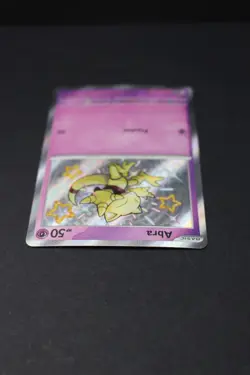 Pokemon Abra 148/091 Baby Shiny Rare Paldean Fates + extra cards - Image 4