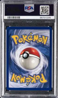 1999 POKEMON FOSSIL 1ST ED #10 LAPRAS-HOLO PSA 8 - Image 2