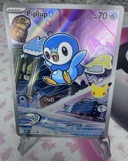 Pokemon First Partners 2026 Holo Lot Turtwig Chimchar Piplup 3 Card Set - Image 3