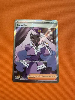 Jacinthe 110/088 Perfect Order Ultra Rare Full Art Holo Trainer Pokemon Card NM - Image 1