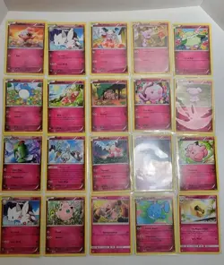 PINK Pokemon TCG Cute Fairy Lot | 20 Unique Cards | No Duplicates | XY + S&M Era - Image 2