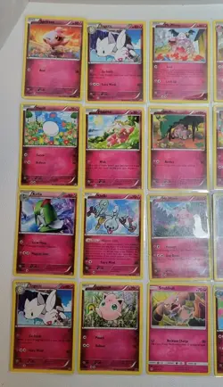 PINK Pokemon TCG Cute Fairy Lot | 20 Unique Cards | No Duplicates | XY + S&M Era - Image 3