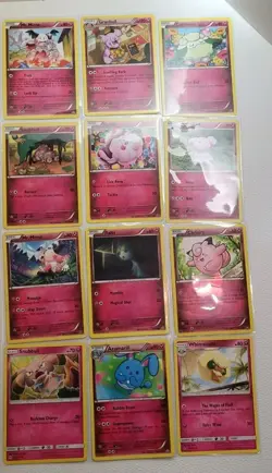 PINK Pokemon TCG Cute Fairy Lot | 20 Unique Cards | No Duplicates | XY + S&M Era - Image 4