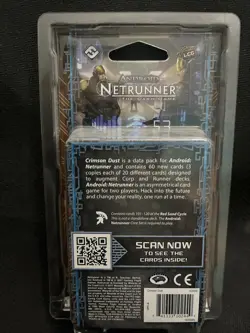Android: Netrunner – Crimson Dust Data Pack - Brand New / Sealed - Image 2