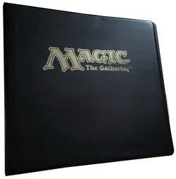 Ultra Pro Magic The Gathering 3-Ring Gold Stamped Card Storage Binder mtg album - Image 1