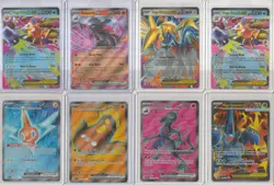 Lots of 72 double rare pokemon cards in penny sleeve and top loader - Image 2