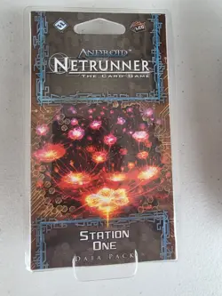 Android Netrunner Station One Data Pack * Sealed NEW - Image 1