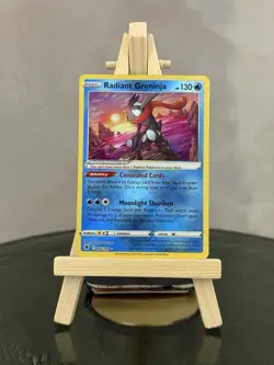 Pokemon TCG Radiant Greninja Holo Card 046/189 Astral Radiance M/Nm Condition - Image 1