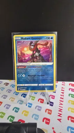Pokemon TCG Radiant Greninja Holo Card Astral Radiance 046/189 - Image 1