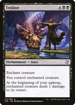 NM Enslave, MTG, Time Spiral Remastered, Magic the Gathering, 113 - Image 1