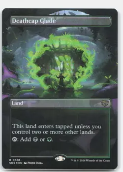 Deathcap Glade (Borderless) *Foil* SOS 301 NM - Image 1
