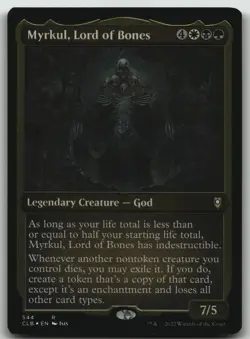 Myrkul, Lord of Bones (Foil Etched) foil R Commander Legends: Battle for Baldur' - Image 1