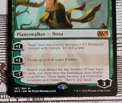 MTG Nissa, Worldwaker x1 NM ~M15 (Magic the Gathering)*Free Shipping* - Image 4