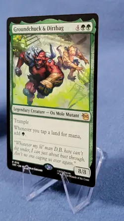 Groundchuck and Dirtbag Regular NM - TMT 115 MtG TMNT 🔮 A* - Image 4