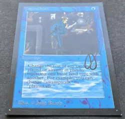 Signed MTG Magic Julie Baroh Artist Proof _ Beta CE _ MAGICAL HACK _ VHTF 1/50! - Image 3