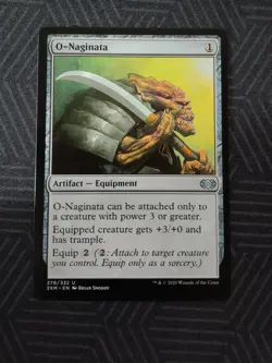 mtg o-naginata double masters - Image 1