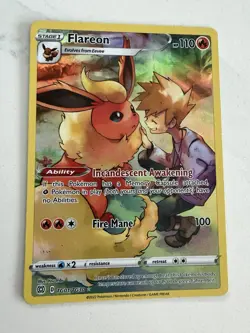 Flareon TG01/TG30 SWSH09: Brilliant Stars Trainer Gallery - Pokemon Card - NM - Image 1