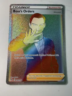 Boss's Orders 200/192 - Rebel Clash - Rainbow Secret Rare - NM - Image 1