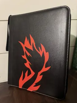 Pokemon Charizard/Charmander Card Binder With 40 Pages - Image 2