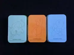 Pokemon TCG S-Chinese Travel Gift Box Mini Tin Charmeleon Souirtle Lot*3 #4 LU57 - Image 2