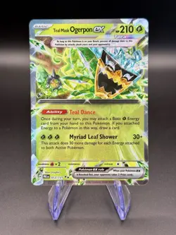 Teal Mask Ogerpon ex 012/131 RR | Pokemon Sv: Prismatic Evolutions | NM - Image 1