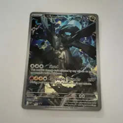 Pokemon N's Zekrom 031 MEP Full Art Foil 2016 HP130 Shred Rampaging Thunder - Image 1