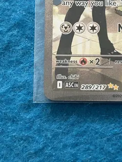 Pokemon Ascended Heroes Steven's Metagross EX SIR 289/217 Mint/NM - Image 5