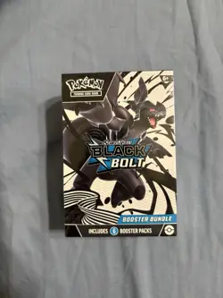 Pokemon TCG Scarlet Violet Black Bolt Booster Bundle New Sealed - Image 1