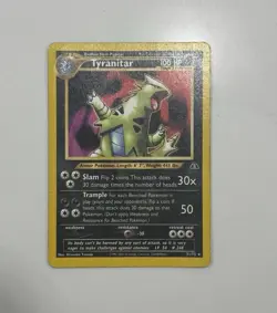 Pokemon TCG Tyranitar Neo Discovery 31/75 Rare 2001 Non Holo - Image 3