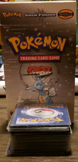 Pokemon Neo Genesis Cold Fusion Theme Deck Box plus 65 1st edition 2000-2001 - Image 1